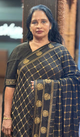 SEMI GEORGGETTE SAREE 08062611