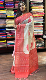 LINEN SAREE 04072614