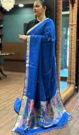 LINEN SAREE 04072644