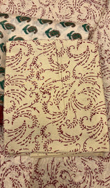 CHANDERI UNSTITCHED SALWAR 10062621