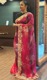 ORGANZA SAREE 2207264
