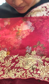 ORGANZA SAREE 2207264