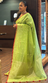 SEMI ORGANZA SAREE 10072611