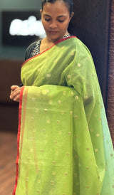 SEMI ORGANZA SAREE 10072611
