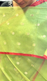 SEMI ORGANZA SAREE 10072611