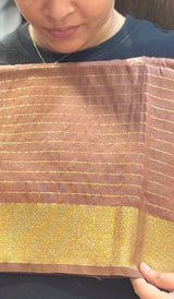 SEMI LINEN SAREE 2107261