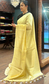 SEMI LINEN SAREE 21072617