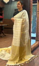 SEMI LINEN SAREE 21072616