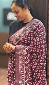 SEMI LINEN SAREE 1107268