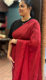 SEMI ORGANZA SAREE 2403269