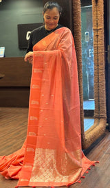 MUL CHANDERI SAREE 1208269