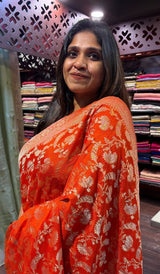SEMI GEORGETTE SAREE 09082645