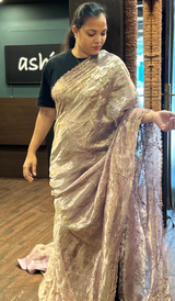 TISSUE ORGANZA SAREE 23022643