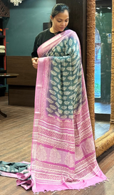 LINEN SAREE 08092612