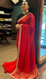 CHIFFON SAREE 23012651
