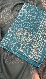 COTTON UNSTITCHED SALWAR 07092624