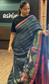 PURE TUSSAR SAREE 09052636