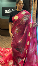 ORGANZA SAREE 22062625