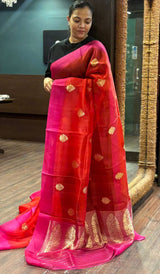 ORGANZA SAREE 19092611