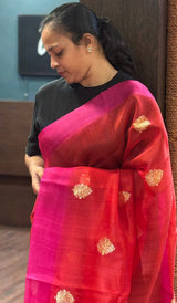 ORGANZA SAREE 19092611
