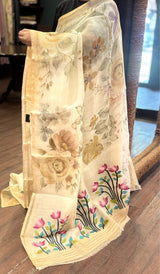ORGANZA SAREE 300426118