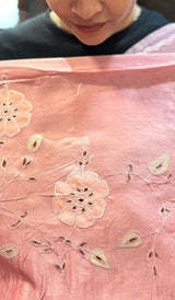 ORGANZA CUTWORK SAREE 25062631
