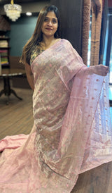 ORGANZA SAREE 23022638