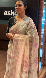 LINEN SAREE 050526159