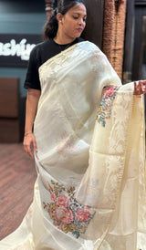 ORGANZA SAREE 23062616