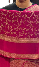 PURE CREPE SILK SAREE 06052659