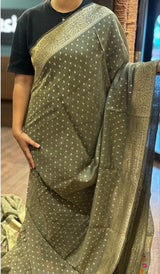 KORA CHANDERI SAREE 05052651