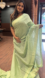 KORA CHANDERI SAREE 3101263