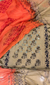 COTTON UNSTITCHED SALWAR 20072644