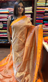 TISSUE ORGANZA SAREE 23102646