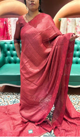 TISSUE ORGANZA SAREE 25062639