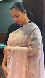 SEMI ORGANZA SAREE 10072613