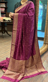 SEMI TUSSAR SAREE 30042625