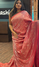 VISCOSE GEORGETTE SAREE 09082616