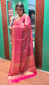 SEMI CREPE SAREE 06082621