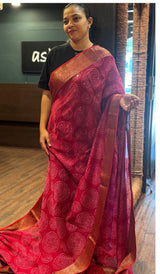 CHANDERI SAREE 18022648