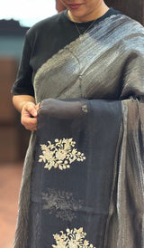 TISSUE ORGANZA SAREE 22062635