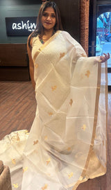 ORGANZA SAREE 23012626