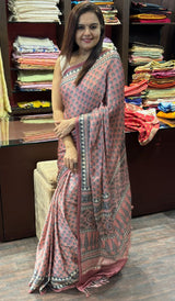 semi crepe saree 02042411