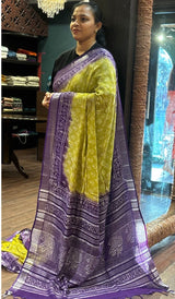 LINEN SAREE 08092618