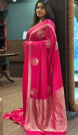 VISCOSE SILK SAREE 09082625