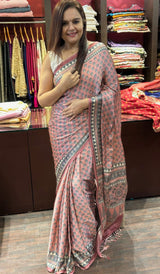 semi crepe saree 02042411