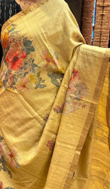 PURE TUSSAR SAREE 09052635