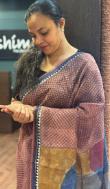 KORA CHANDERI SAREE 1308269