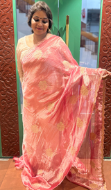 TISSUE ORGANZA SAREE 22062650