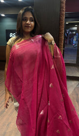 KORA CHANDERI SAREE 0801266
